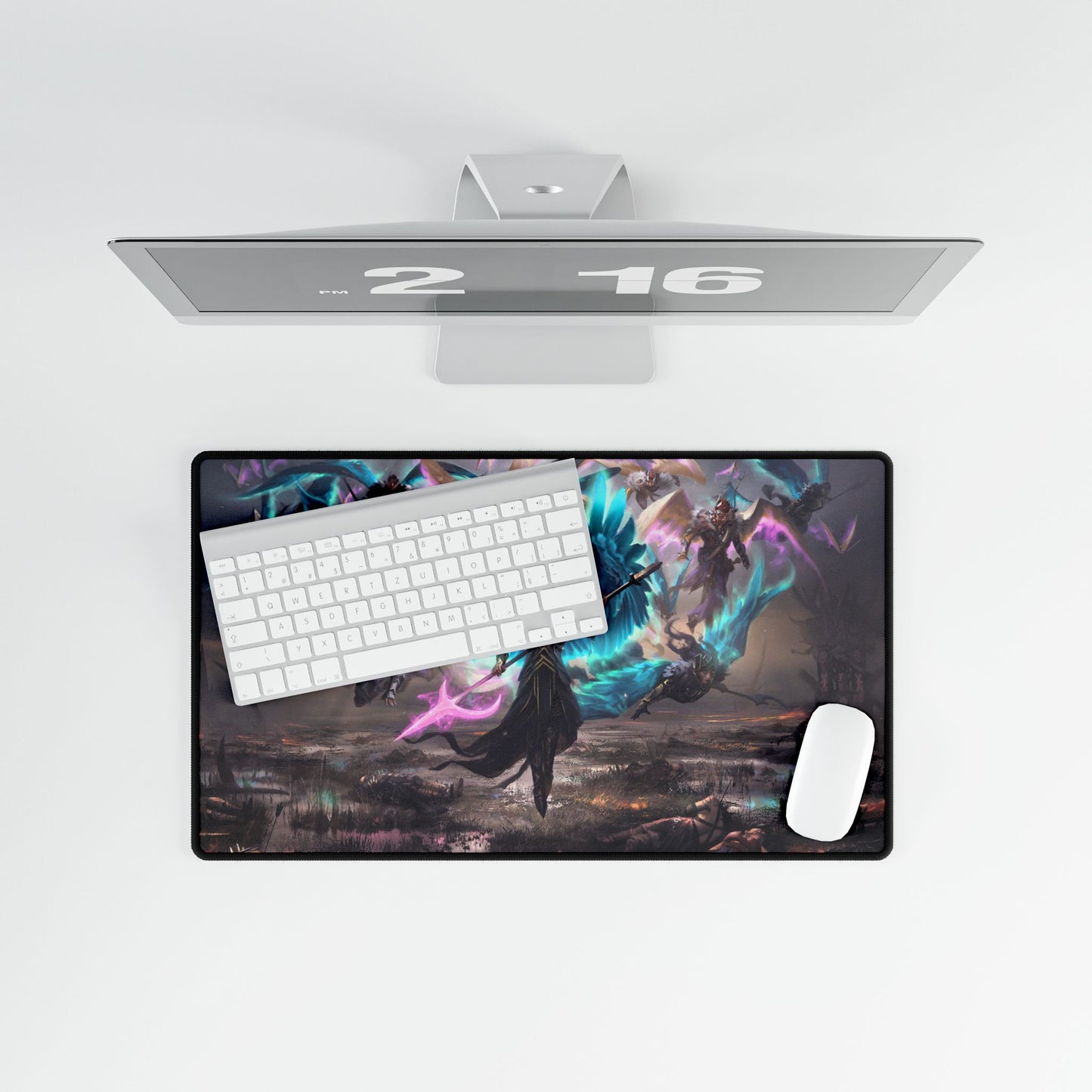 Gaming Desk Mat, Rampage of the Valkyries Playmat, Mouse Pad, MTG, TCG