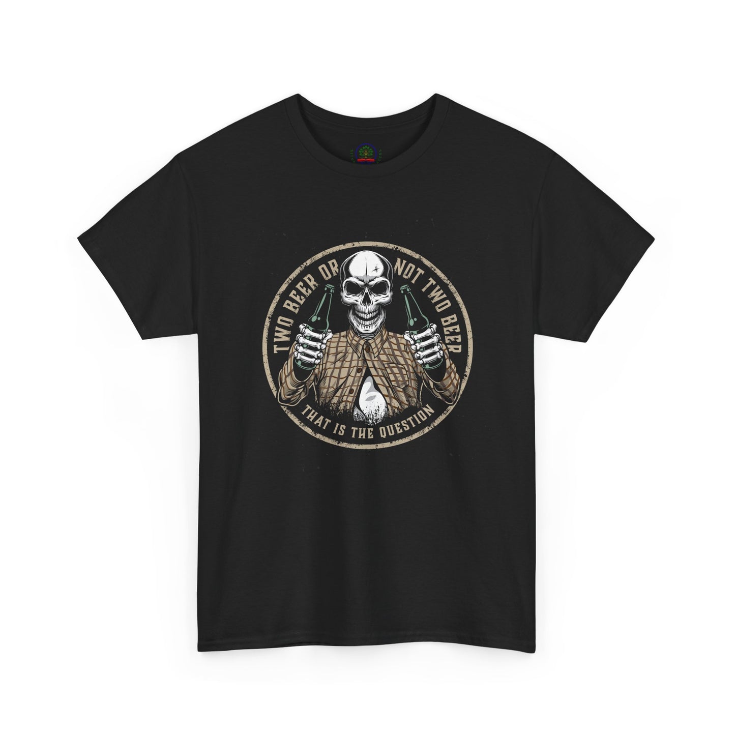 Funny Halloween Skeleton Tee, Two Beer or not Two Beer, Halloween Party Shirt