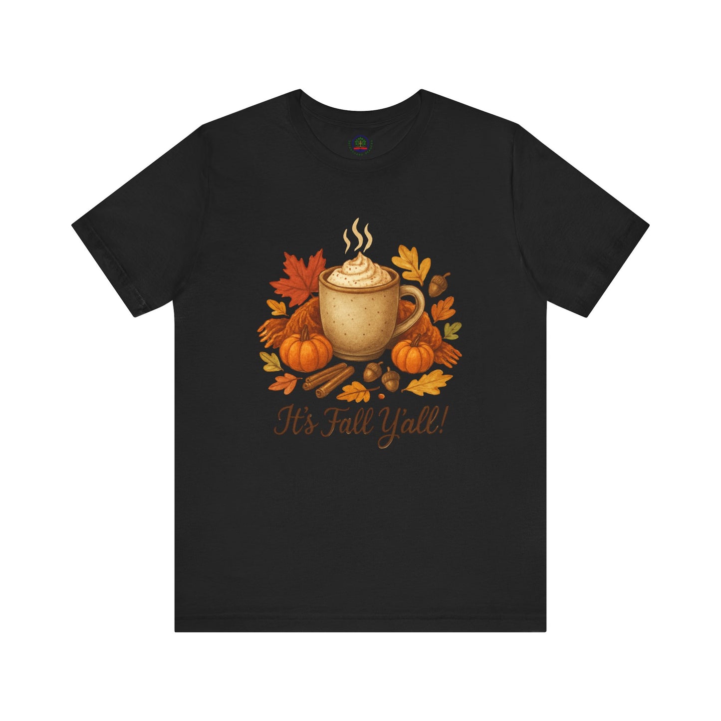 Fall Vibes Unisex Tee, It's Fall Y'all Autumn Shirt, Southern Accent T-Shirt