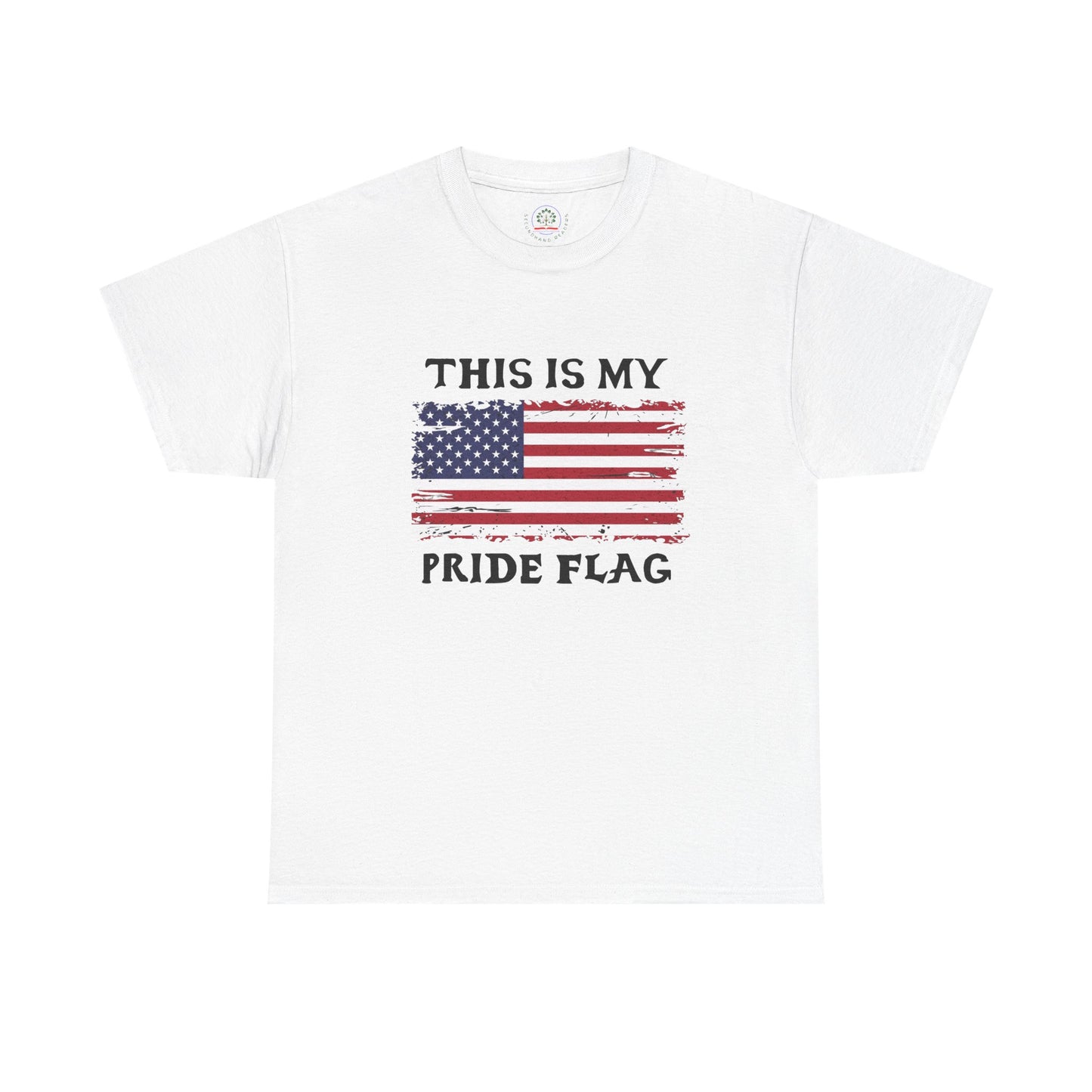 American Flag, This is My Pride Flag T-Shirt, Unisex Patriot Clothing, USA