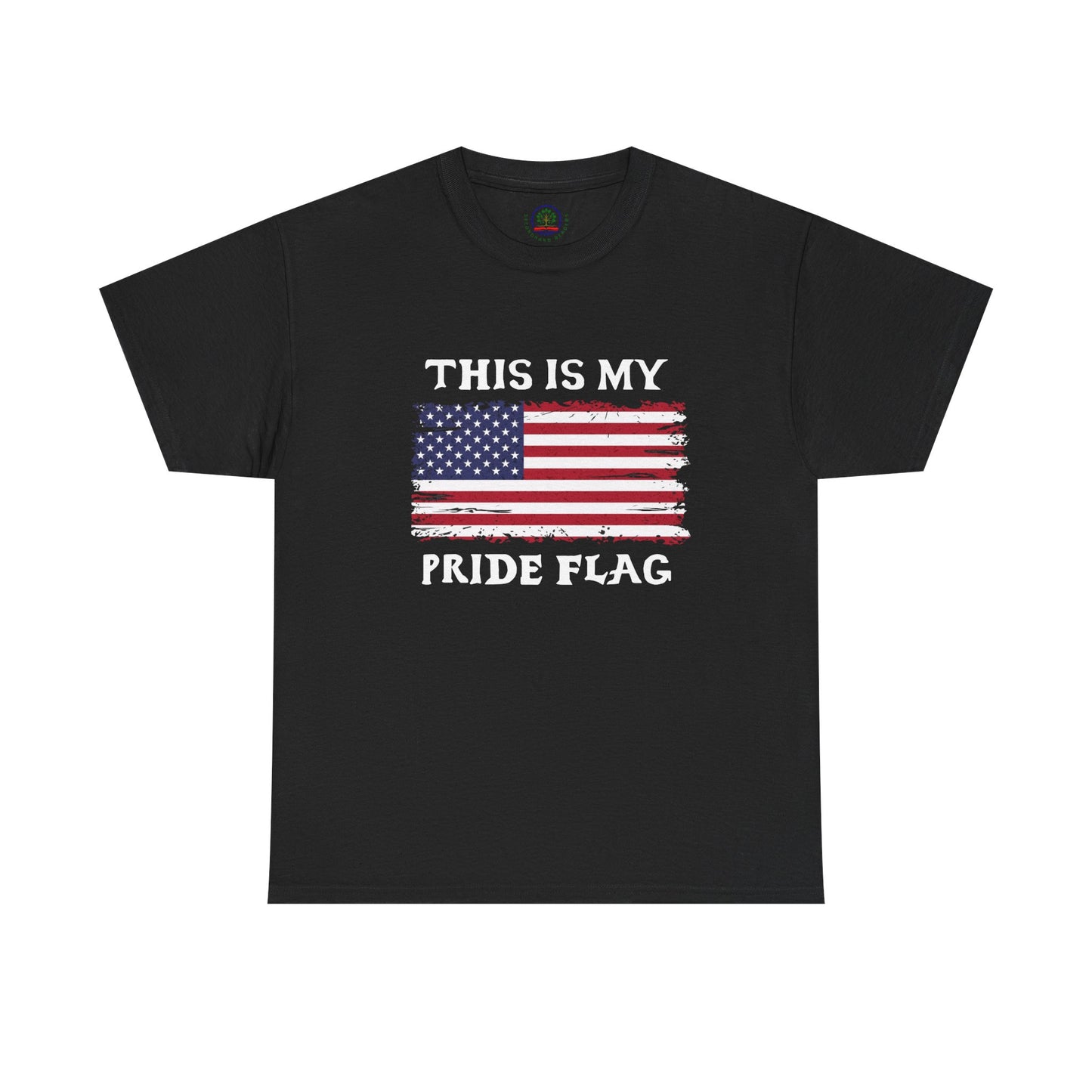 American Flag, This is My Pride Flag T-Shirt, Unisex Patriot Clothing, USA