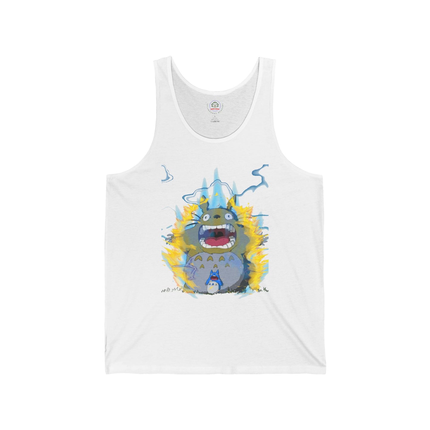 Anime Tank Top, Studio Ghibli Shirt, Totoro Super Saiyan Dragon Ball Unisex