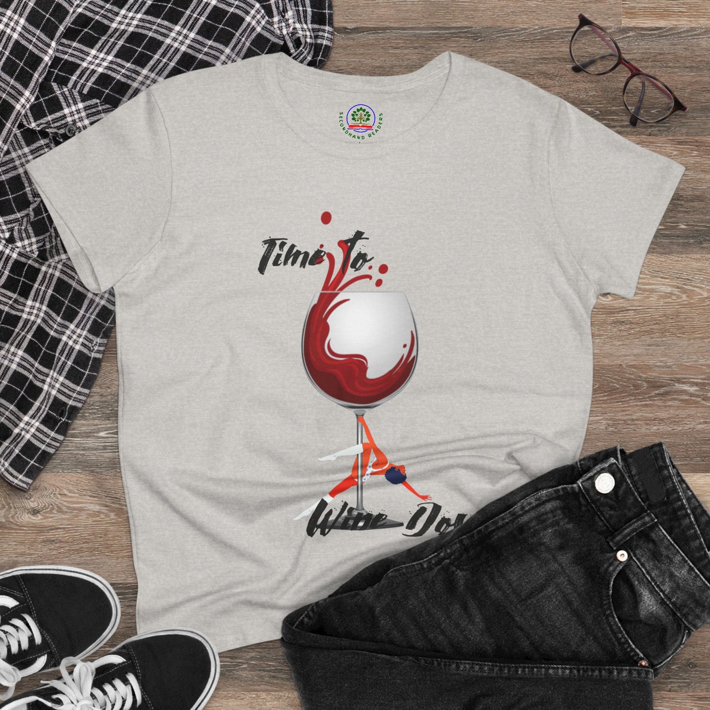 Wine Down Tee, Funny Wine Lovers Shirt, Pole Dancer T-shirt, Wine Lover Gift