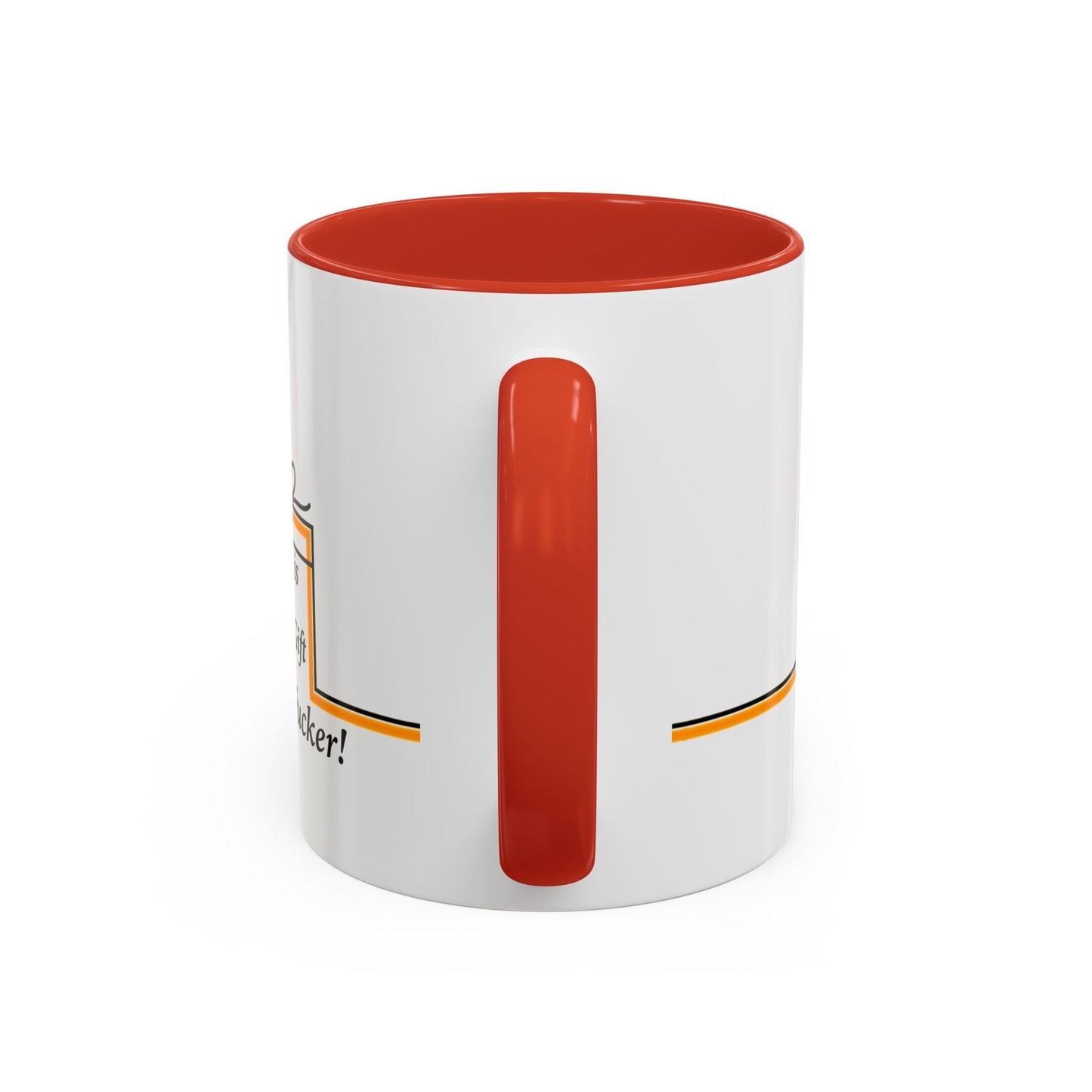 Accent Mug, Funny Novelty Cup for Coffee Lovers, Here is your Gift Motherf*cker