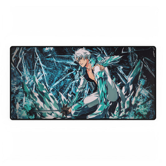 Anime Inspired Desk Mat, Toshiro Hitsugaya Gaming Playmat, MTG, TCG, Manga & Anime