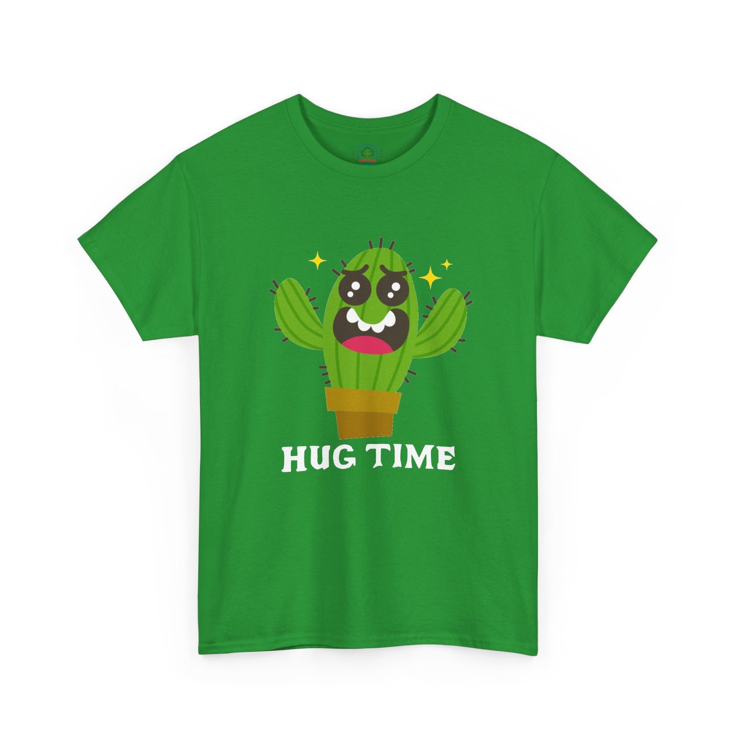 Cactus Hug Time T-Shirt, Plant Lover Gift, Funny Unisex Tee, Succulent Graphic
