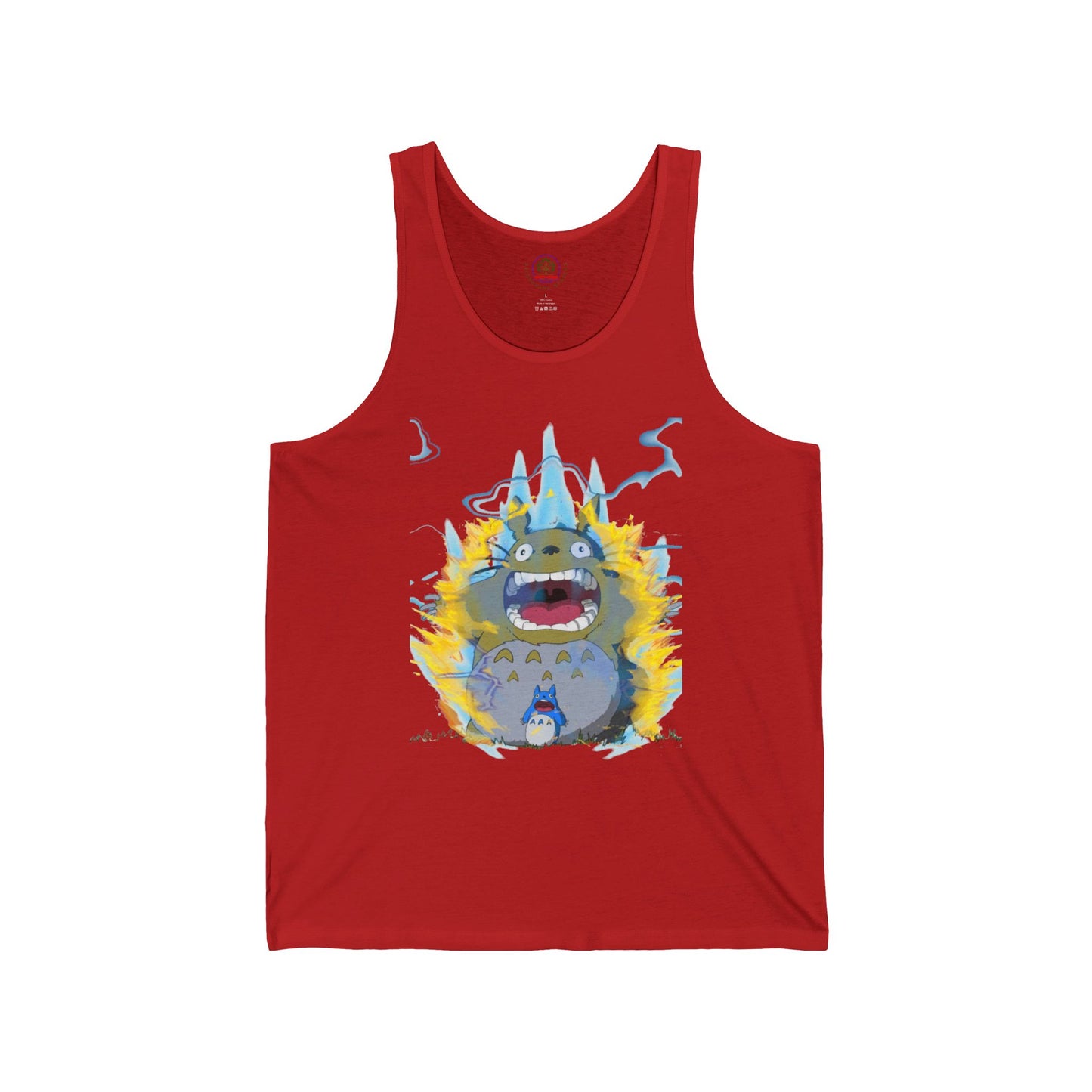 Anime Tank Top, Studio Ghibli Shirt, Totoro Super Saiyan Dragon Ball Unisex