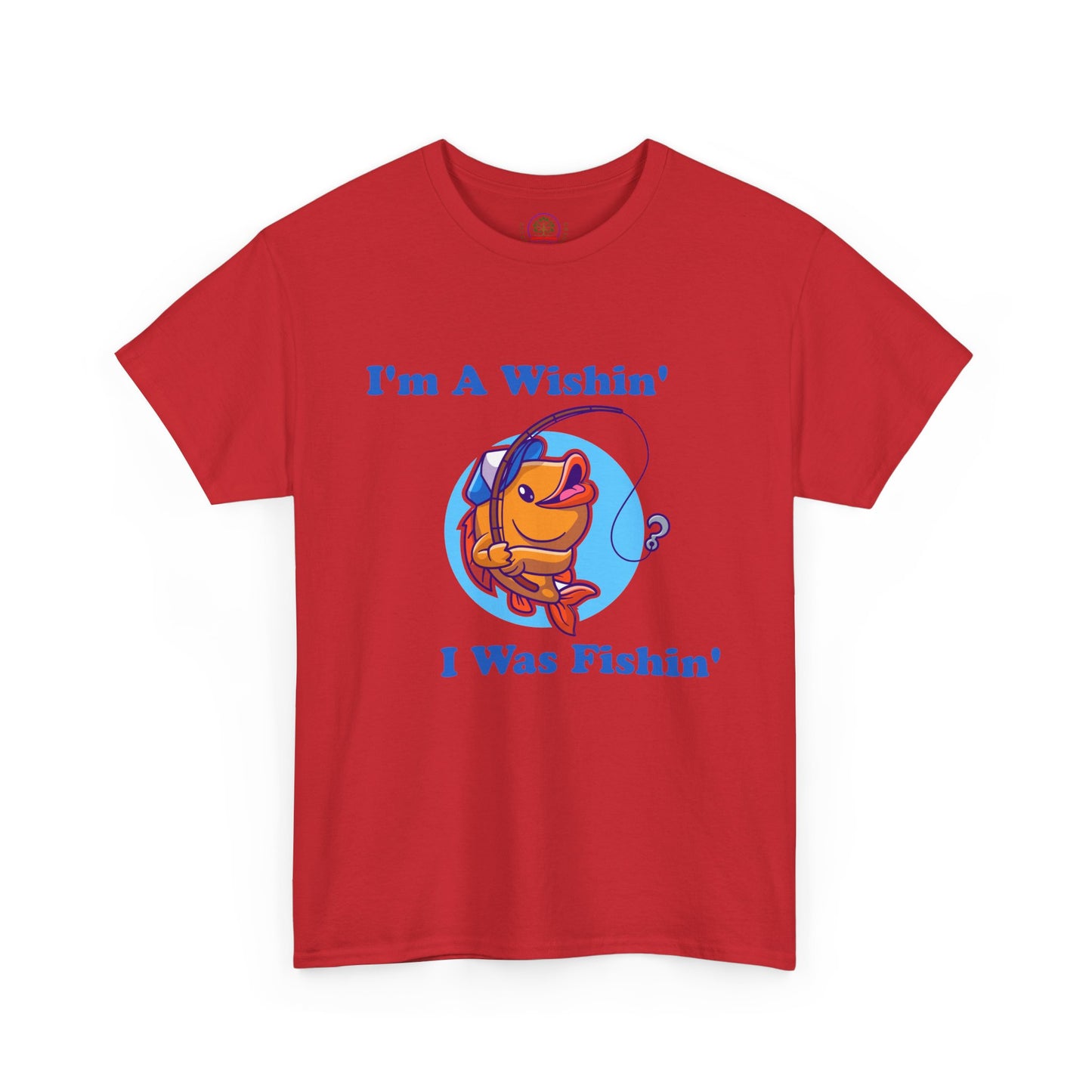 Funny Fishing T-Shirt, I'm A Wishin' I Was Fishin', Unisex Soft Tee, Fisherman