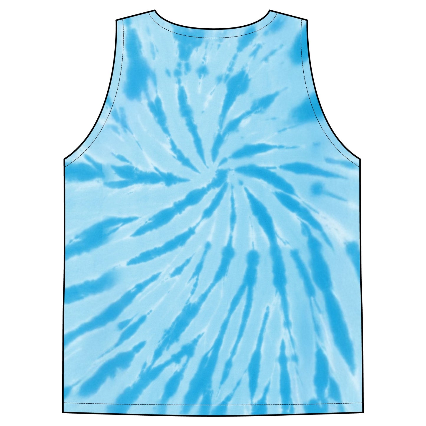 God Bless The USA Unisex Tie-Dye Tank Top