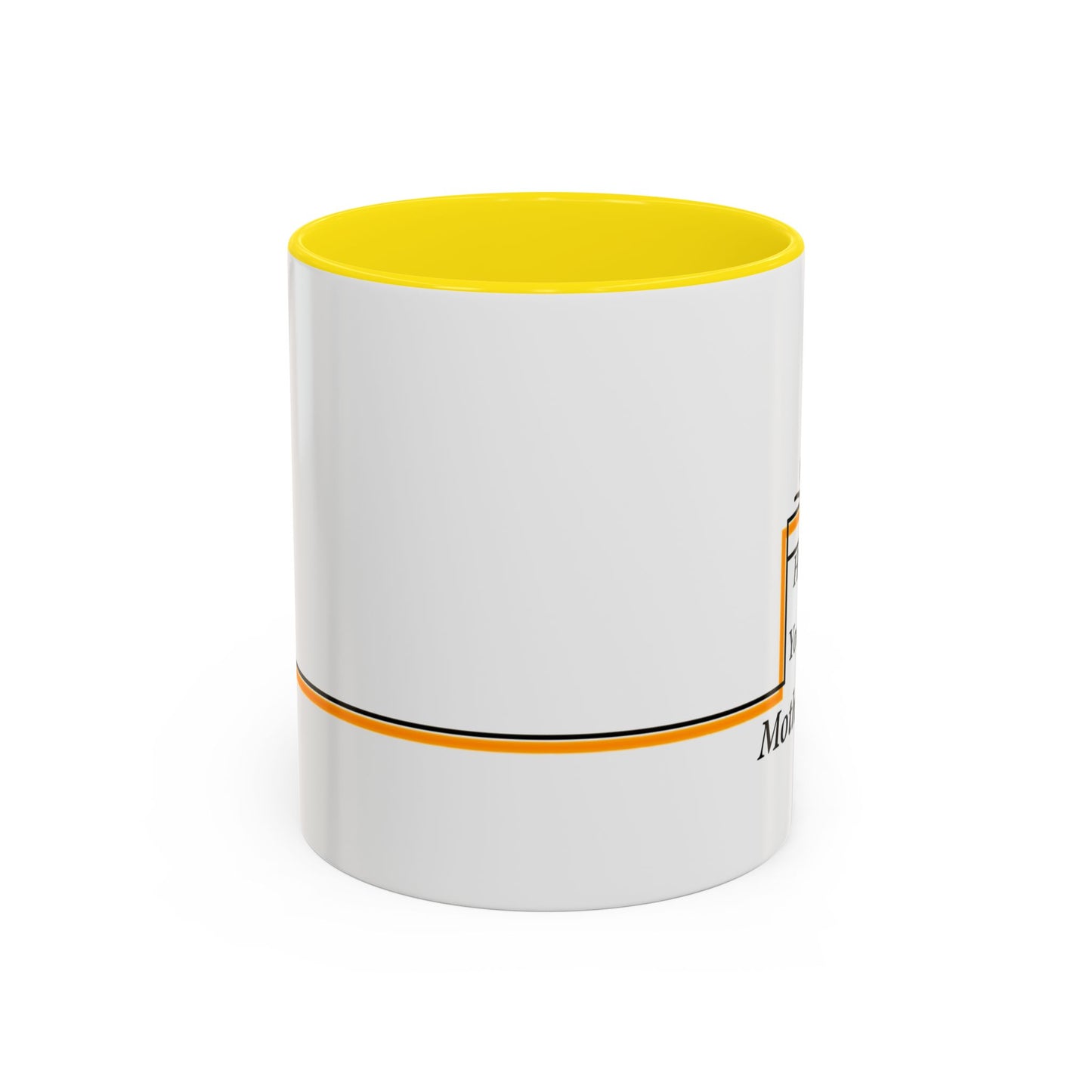 Accent Mug, Funny Novelty Cup for Coffee Lovers, Here is your Gift Motherf*cker