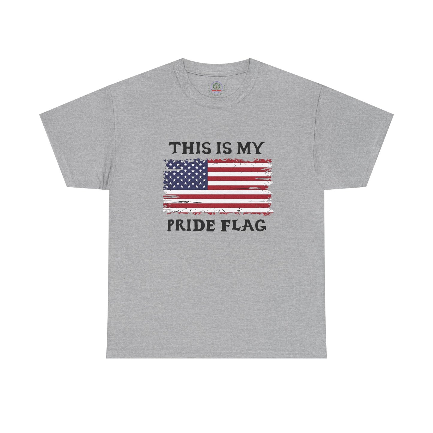 American Flag, This is My Pride Flag T-Shirt, Unisex Patriot Clothing, USA