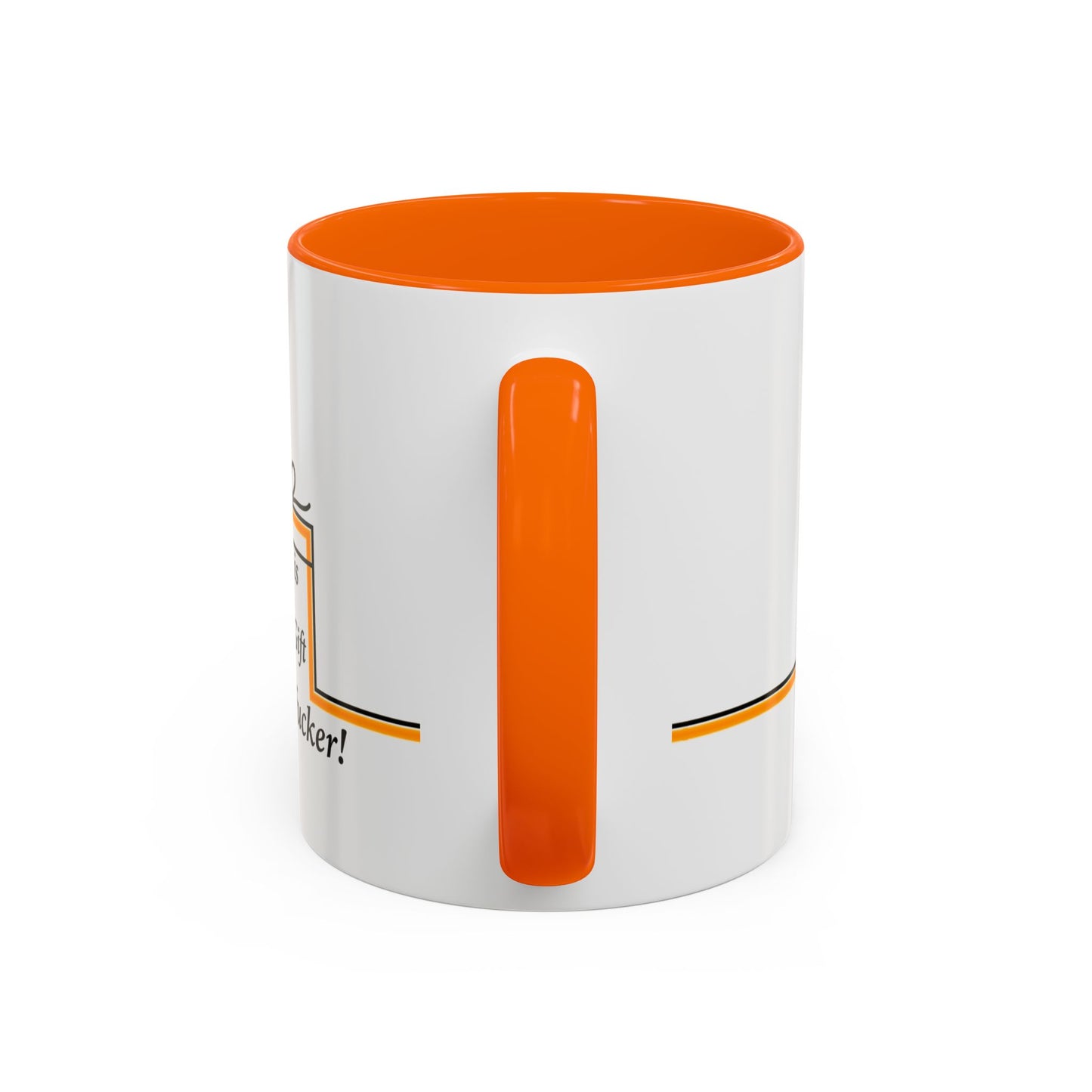 Accent Mug, Funny Novelty Cup for Coffee Lovers, Here is your Gift Motherf*cker