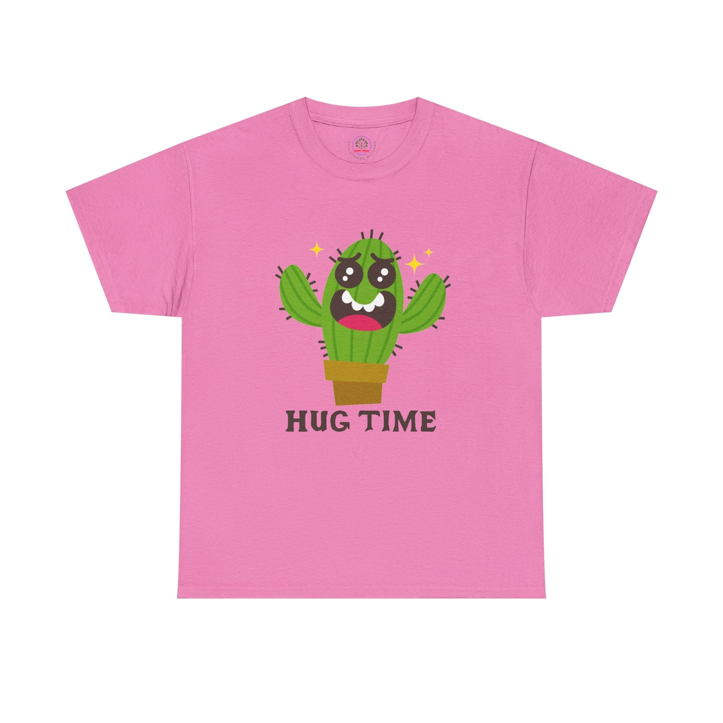 Cactus Hug Time T-Shirt, Plant Lover Gift, Funny Unisex Tee, Succulent Graphic