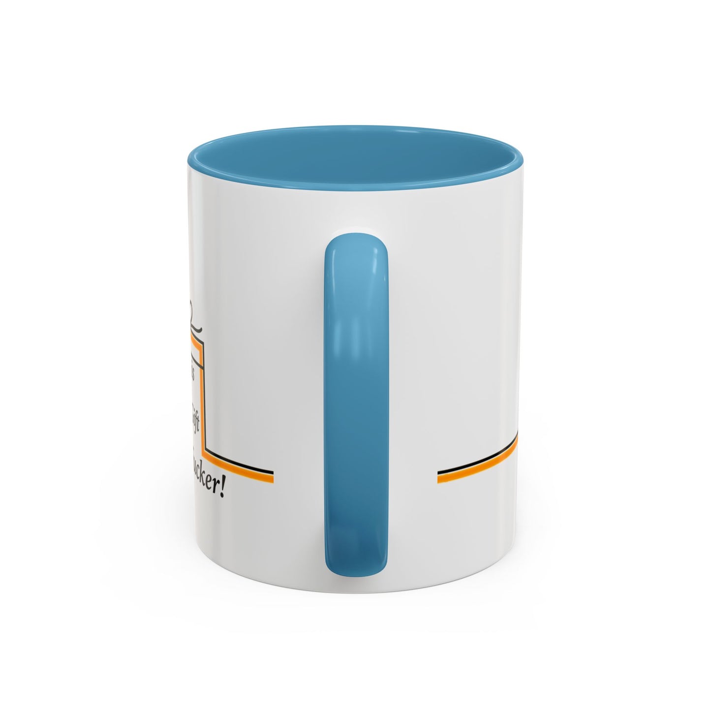 Accent Mug, Funny Novelty Cup for Coffee Lovers, Here is your Gift Motherf*cker
