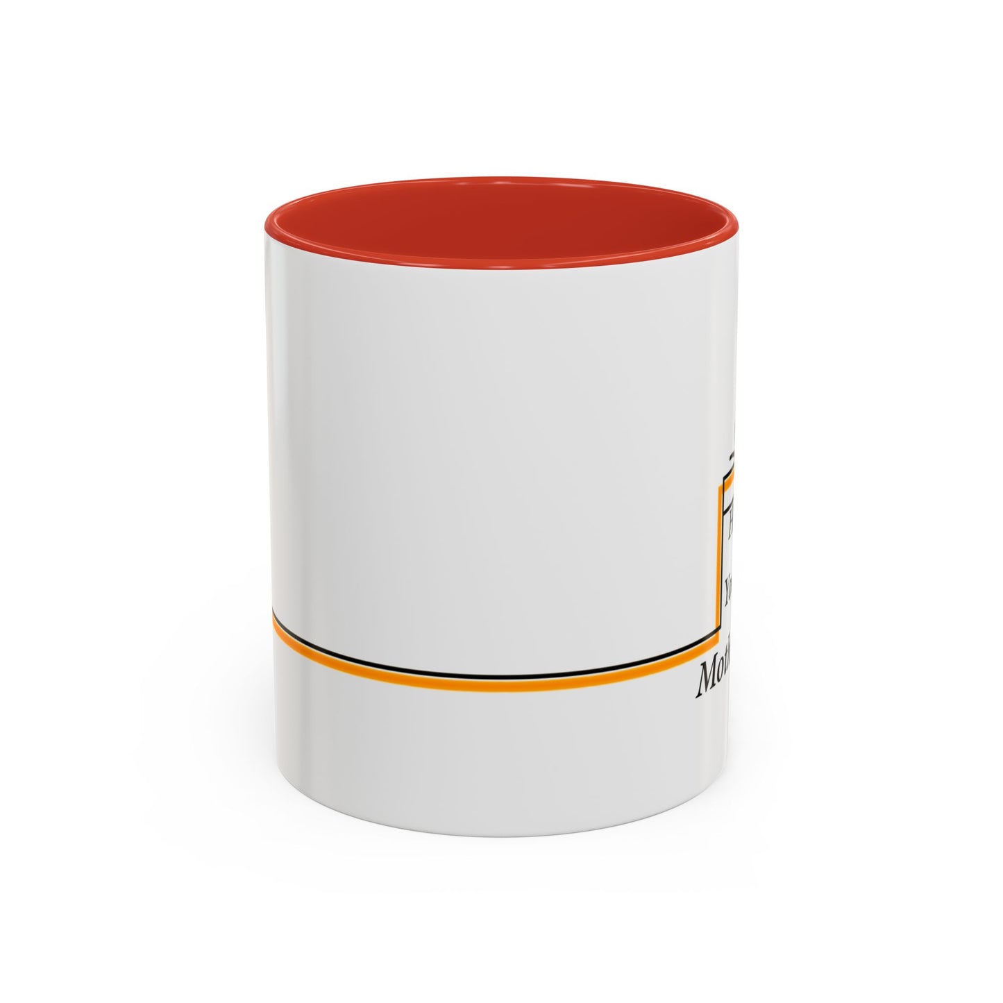 Accent Mug, Funny Novelty Cup for Coffee Lovers, Here is your Gift Motherf*cker