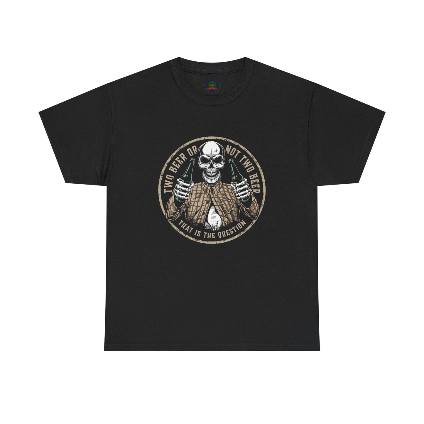Funny Halloween Skeleton Tee, Two Beer or not Two Beer, Halloween Party Shirt
