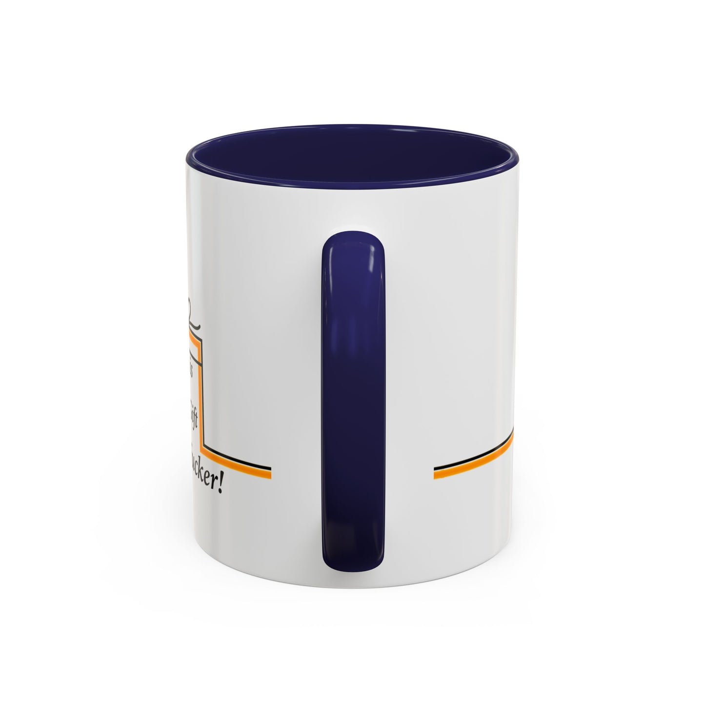 Accent Mug, Funny Novelty Cup for Coffee Lovers, Here is your Gift Motherf*cker