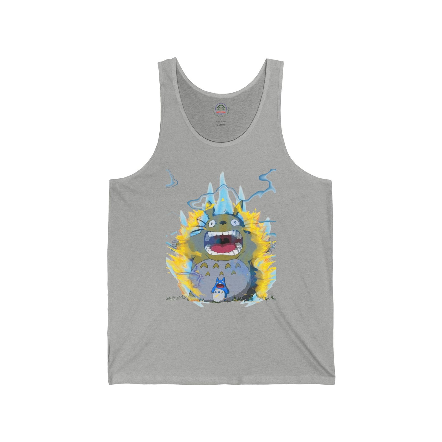 Anime Tank Top, Studio Ghibli Shirt, Totoro Super Saiyan Dragon Ball Unisex