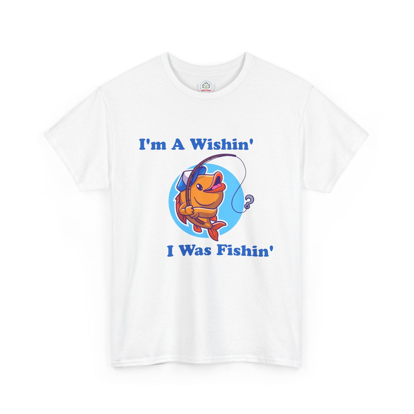 Funny Fishing T-Shirt, I'm A Wishin' I Was Fishin', Unisex Soft Tee, Fisherman