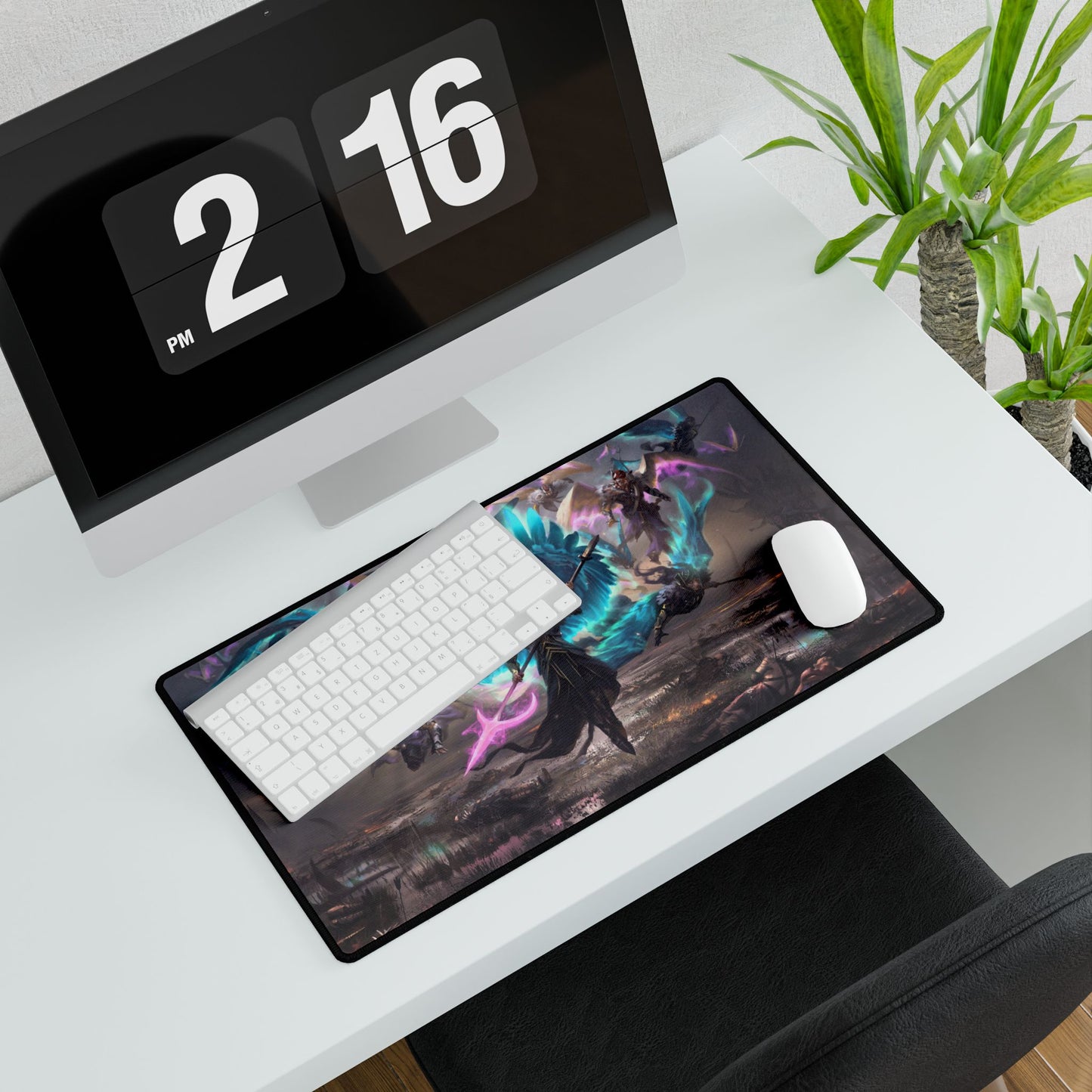 Gaming Desk Mat, Rampage of the Valkyries Playmat, Mouse Pad, MTG, TCG
