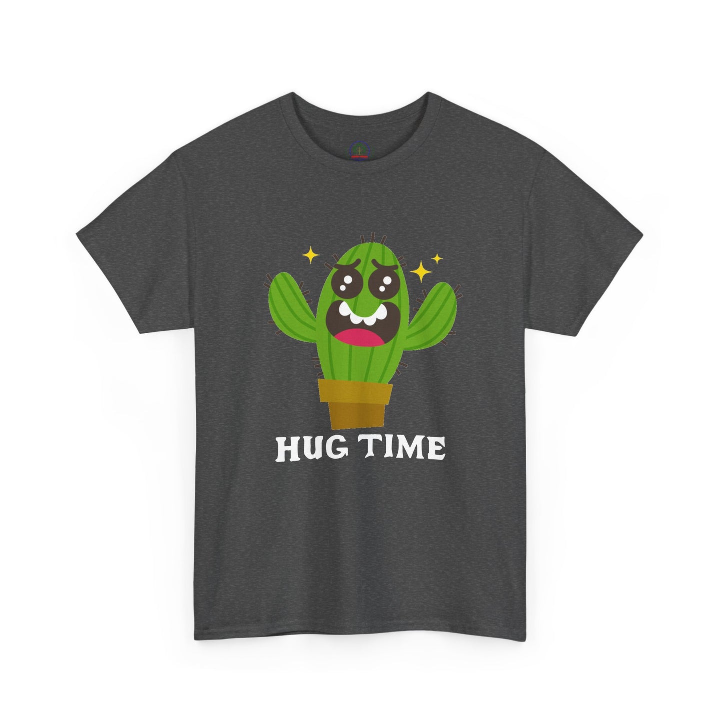 Cactus Hug Time T-Shirt, Plant Lover Gift, Funny Unisex Tee, Succulent Graphic