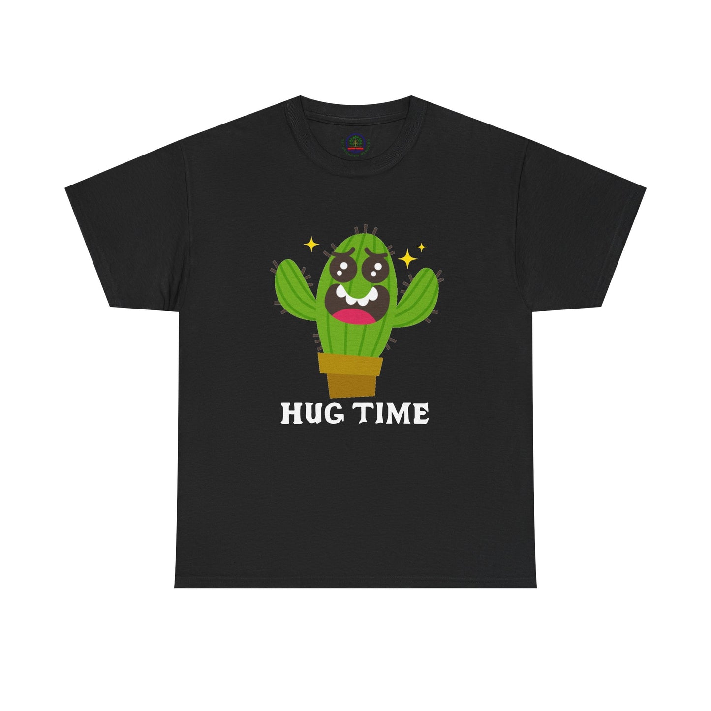 Cactus Hug Time T-Shirt, Plant Lover Gift, Funny Unisex Tee, Succulent Graphic