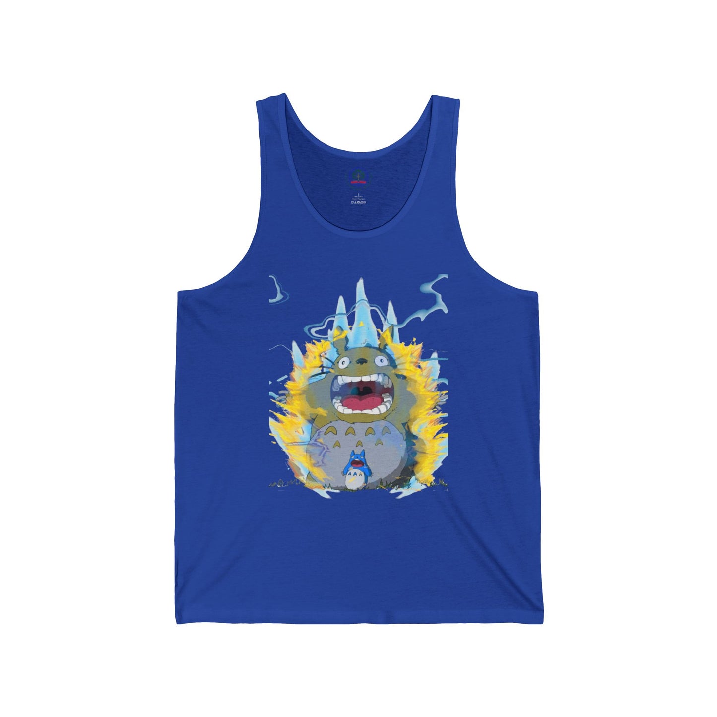 Anime Tank Top, Studio Ghibli Shirt, Totoro Super Saiyan Dragon Ball Unisex