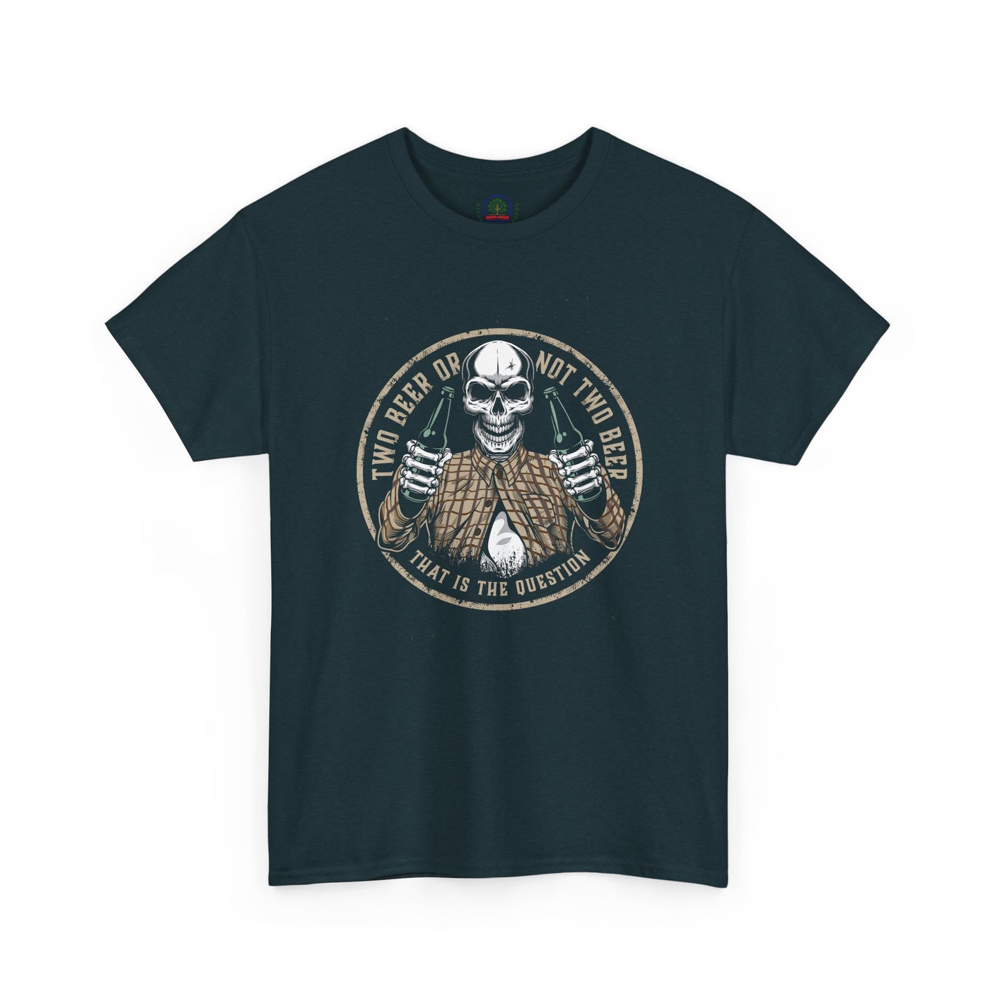 Funny Halloween Skeleton Tee, Two Beer or not Two Beer, Halloween Party Shirt