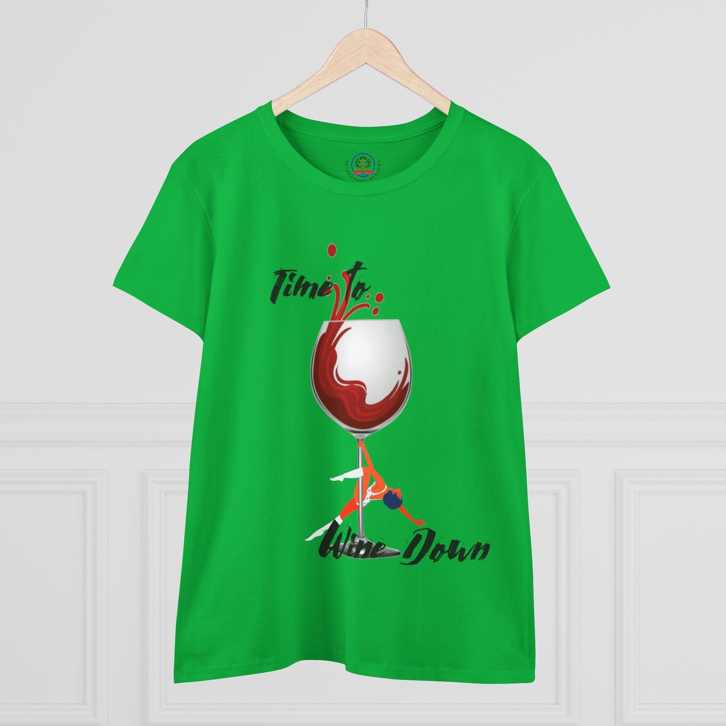 Wine Down Tee, Funny Wine Lovers Shirt, Pole Dancer T-shirt, Wine Lover Gift