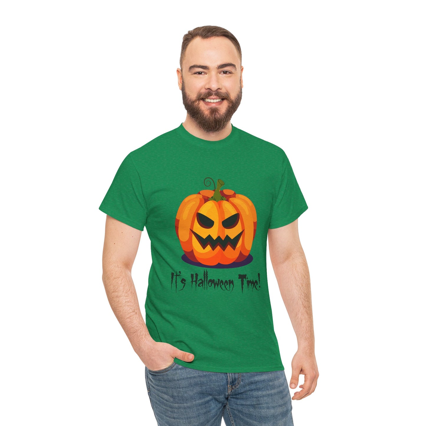 Halloween Pumpkin Tee, Unisex Shirt, Fall Apparel, Spooky Gift, Halloween Time