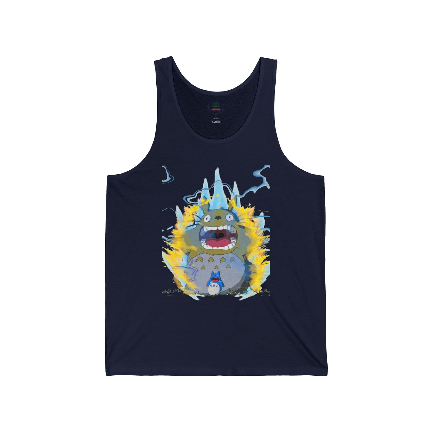 Anime Tank Top, Studio Ghibli Shirt, Totoro Super Saiyan Dragon Ball Unisex