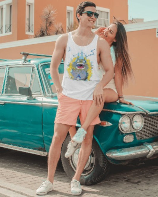 Anime Tank Top, Studio Ghibli Shirt, Totoro Super Saiyan Dragon Ball Unisex