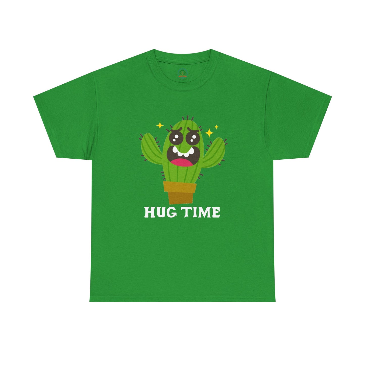 Cactus Hug Time T-Shirt, Plant Lover Gift, Funny Unisex Tee, Succulent Graphic