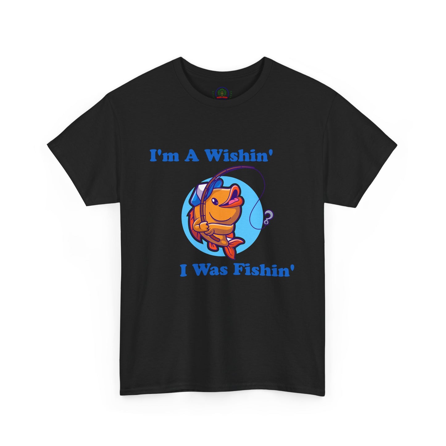 Funny Fishing T-Shirt, I'm A Wishin' I Was Fishin', Unisex Soft Tee, Fisherman