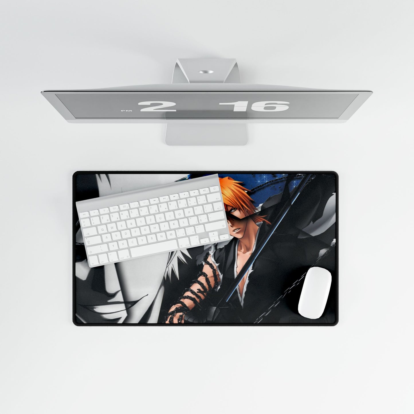 Anime Desk Mat, Bleach Thousand Year Blood War Playmat, MTG TCG, Gamer, Ichigo