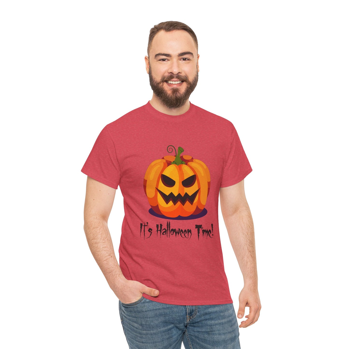 Halloween Pumpkin Tee, Unisex Shirt, Fall Apparel, Spooky Gift, Halloween Time