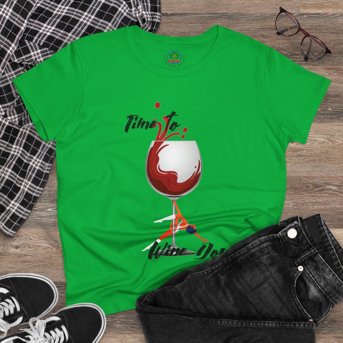 Wine Down Tee, Funny Wine Lovers Shirt, Pole Dancer T-shirt, Wine Lover Gift