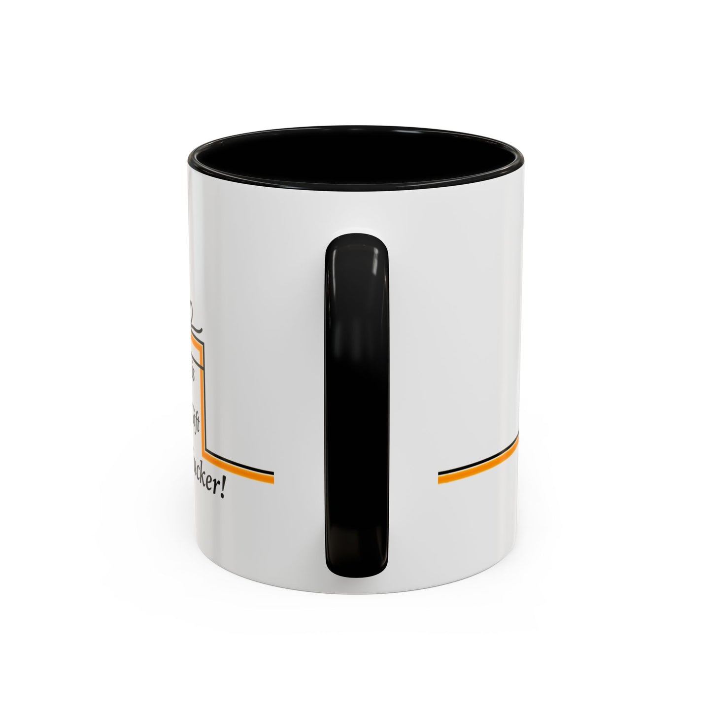 Accent Mug, Funny Novelty Cup for Coffee Lovers, Here is your Gift Motherf*cker