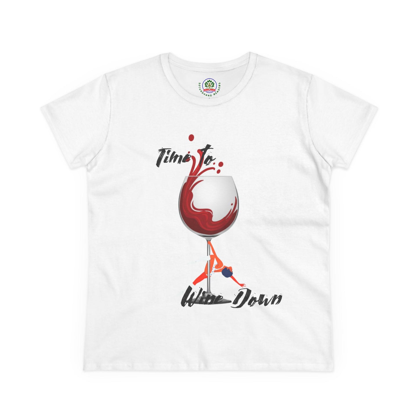Wine Down Tee, Funny Wine Lovers Shirt, Pole Dancer T-shirt, Wine Lover Gift