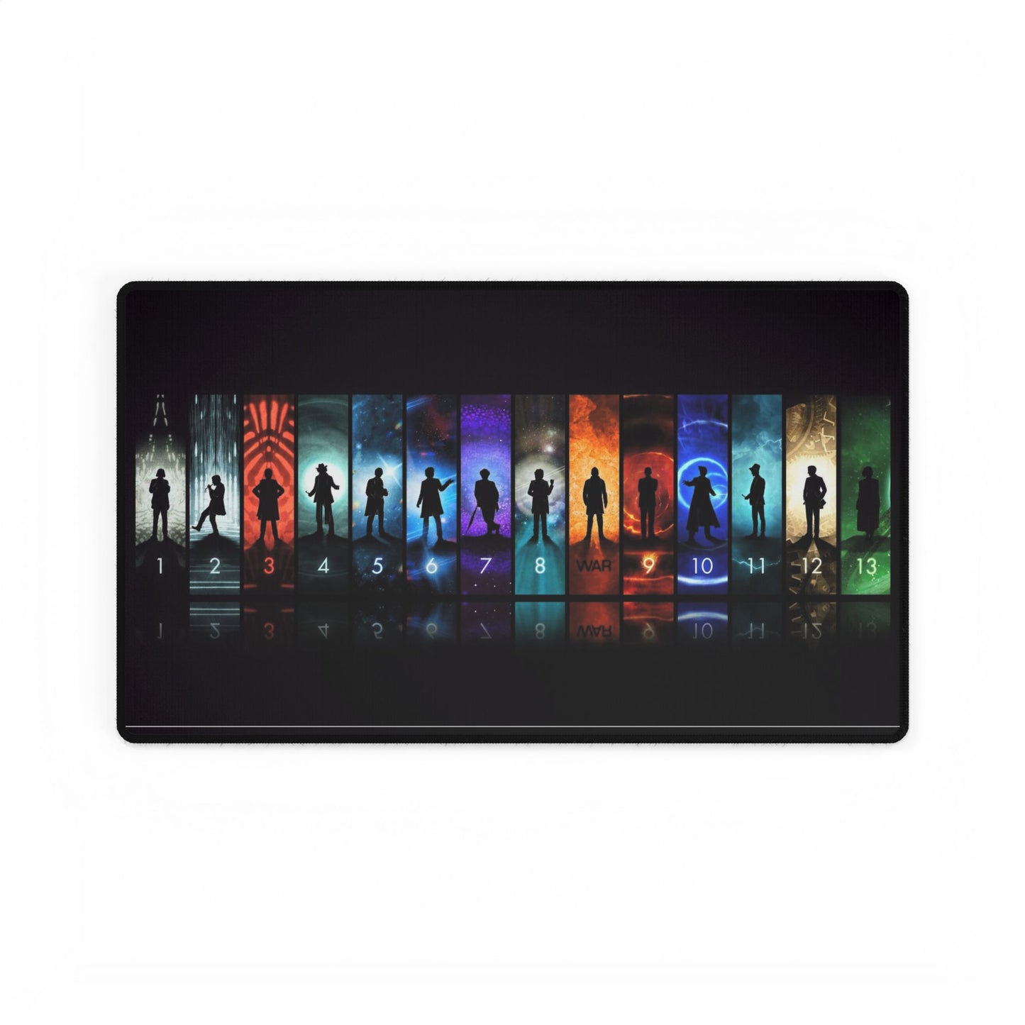 Doctor Who Playmat, Gaming Mat, Geek Gift, TCG MTG, Desk Mat All Doctors All