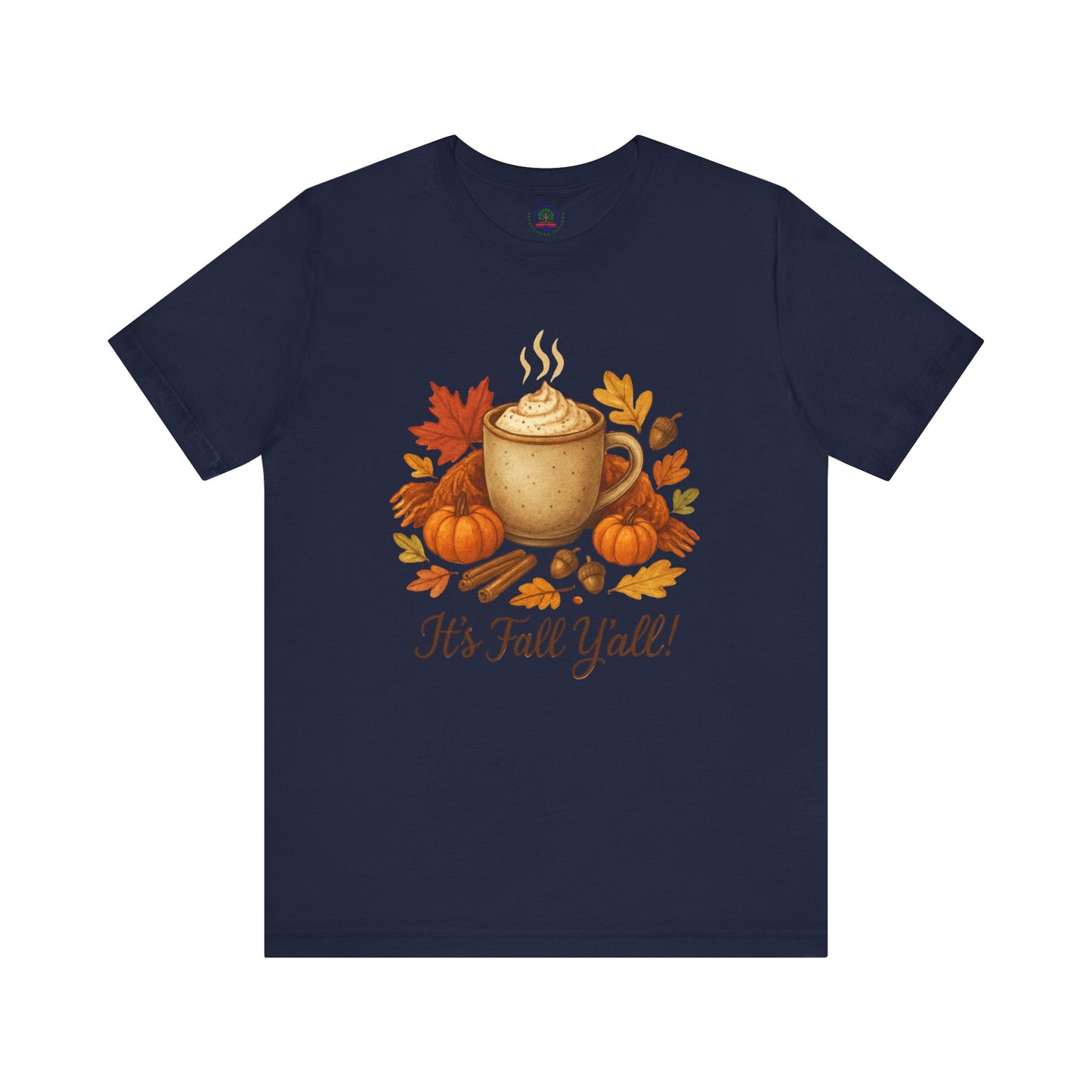 Fall Vibes Unisex Tee, It's Fall Y'all Autumn Shirt, Southern Accent T-Shirt