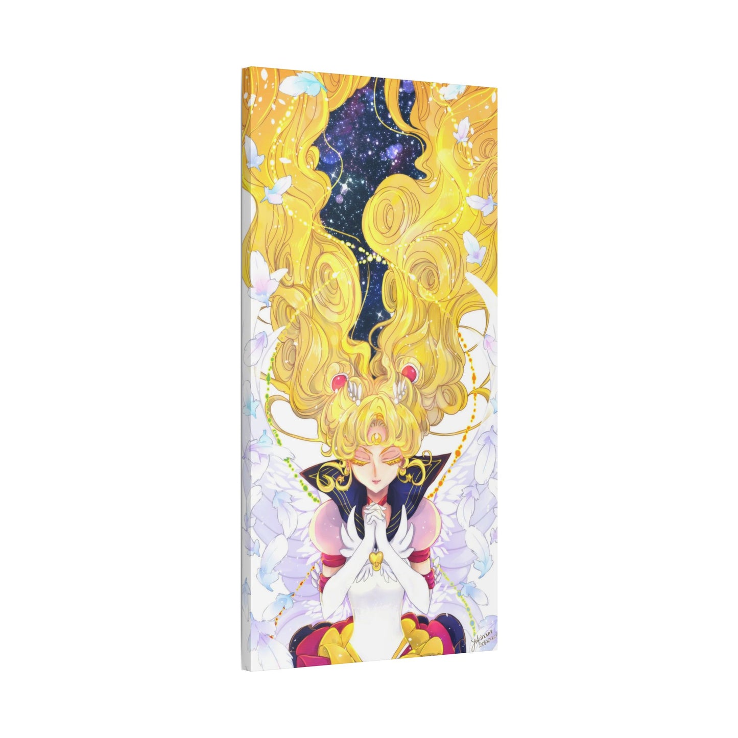 Anime Canvas, Eternal Sailor Moon Wall Art, Satin Print, Stretched Painting