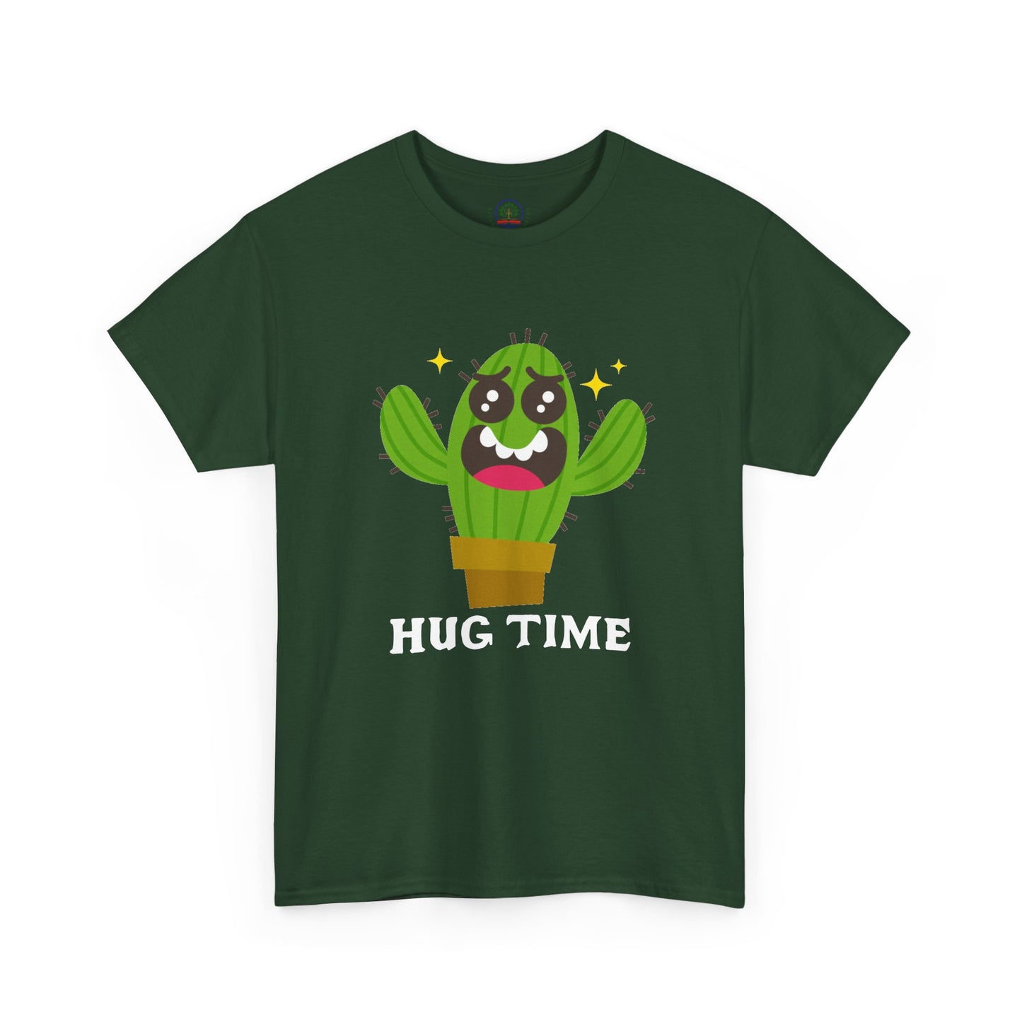 Cactus Hug Time T-Shirt, Plant Lover Gift, Funny Unisex Tee, Succulent Graphic