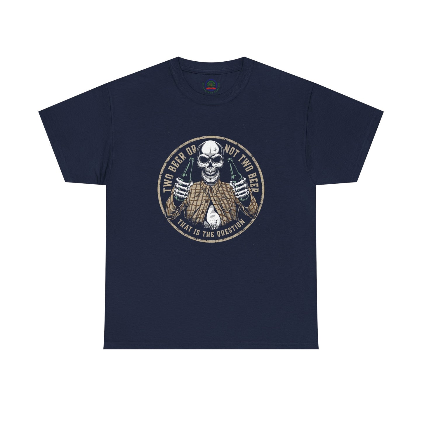 Funny Halloween Skeleton Tee, Two Beer or not Two Beer, Halloween Party Shirt