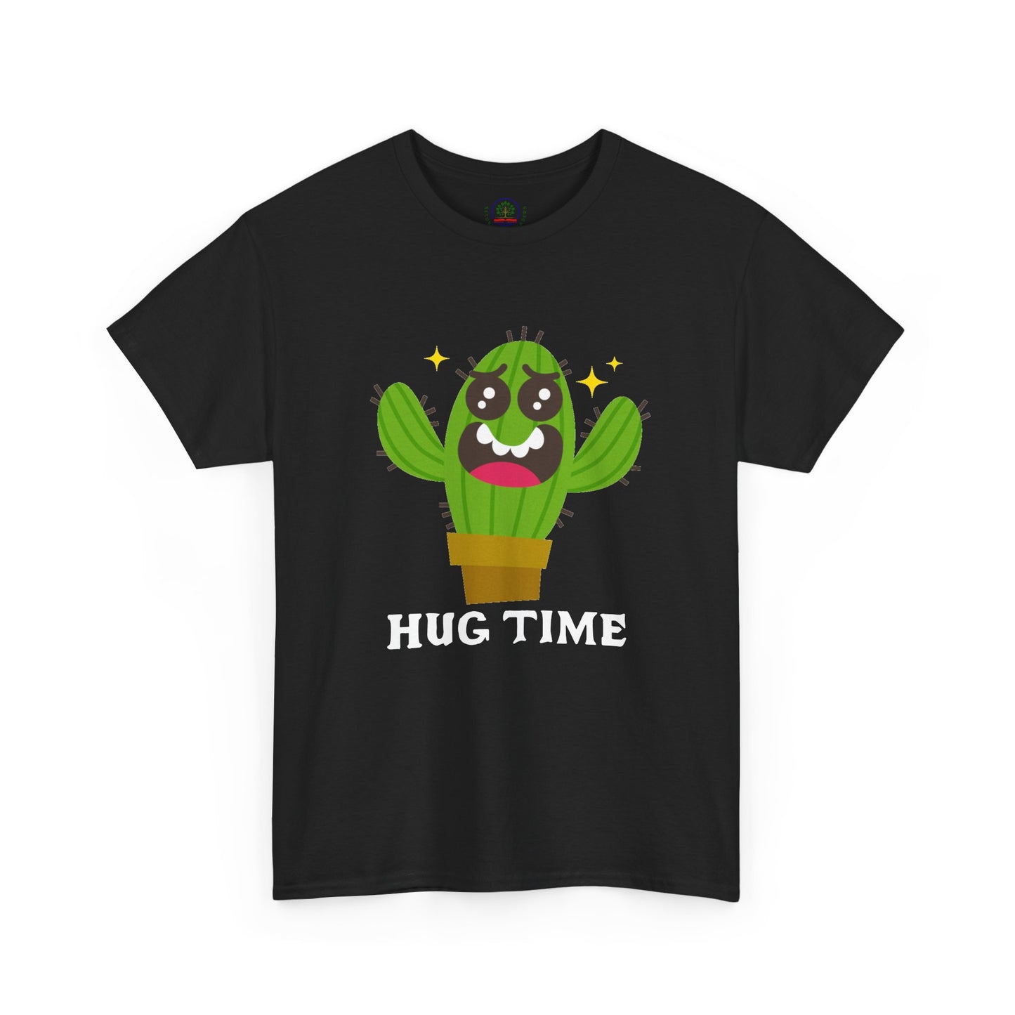 Cactus Hug Time T-Shirt, Plant Lover Gift, Funny Unisex Tee, Succulent Graphic