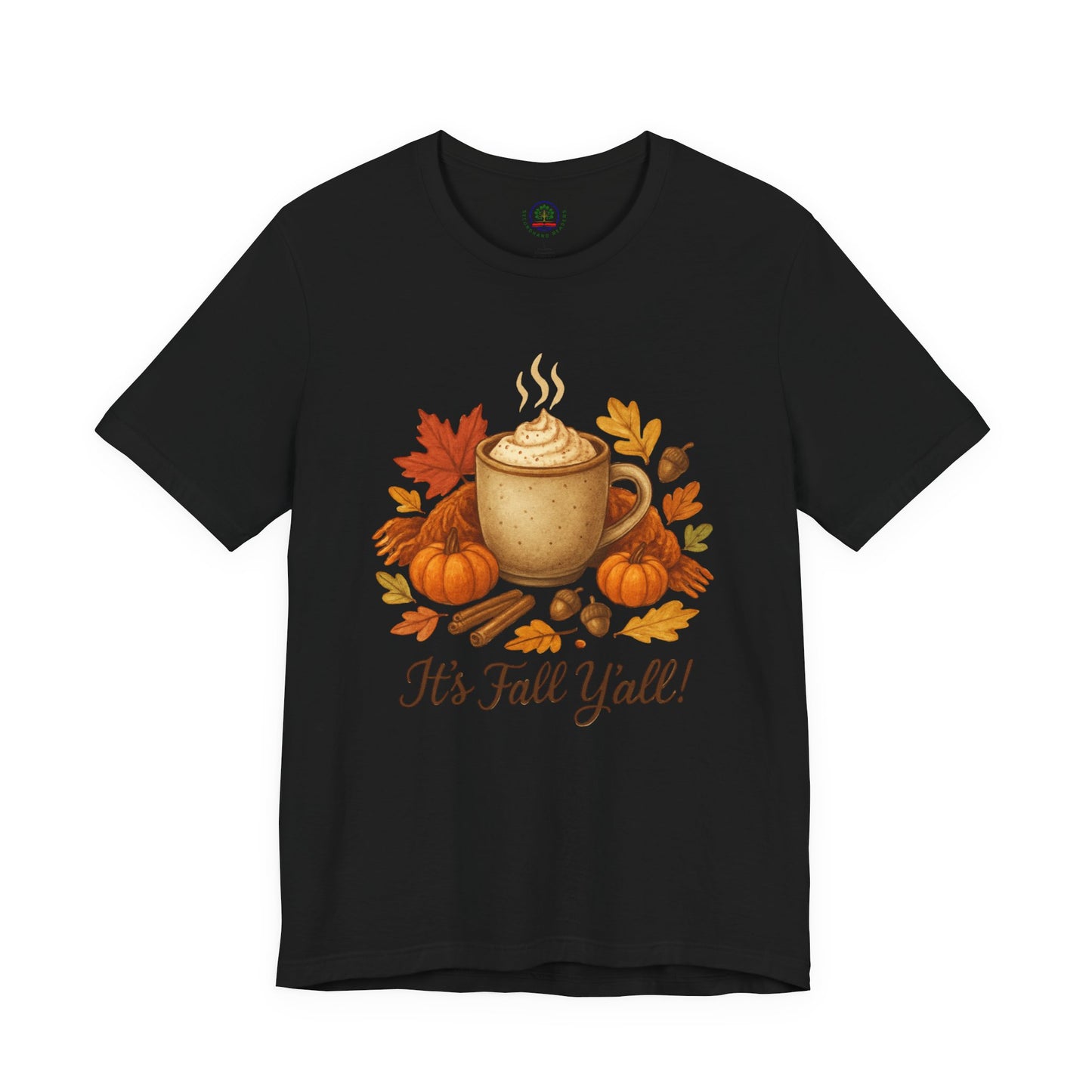 Fall Vibes Unisex Tee, It's Fall Y'all Autumn Shirt, Southern Accent T-Shirt