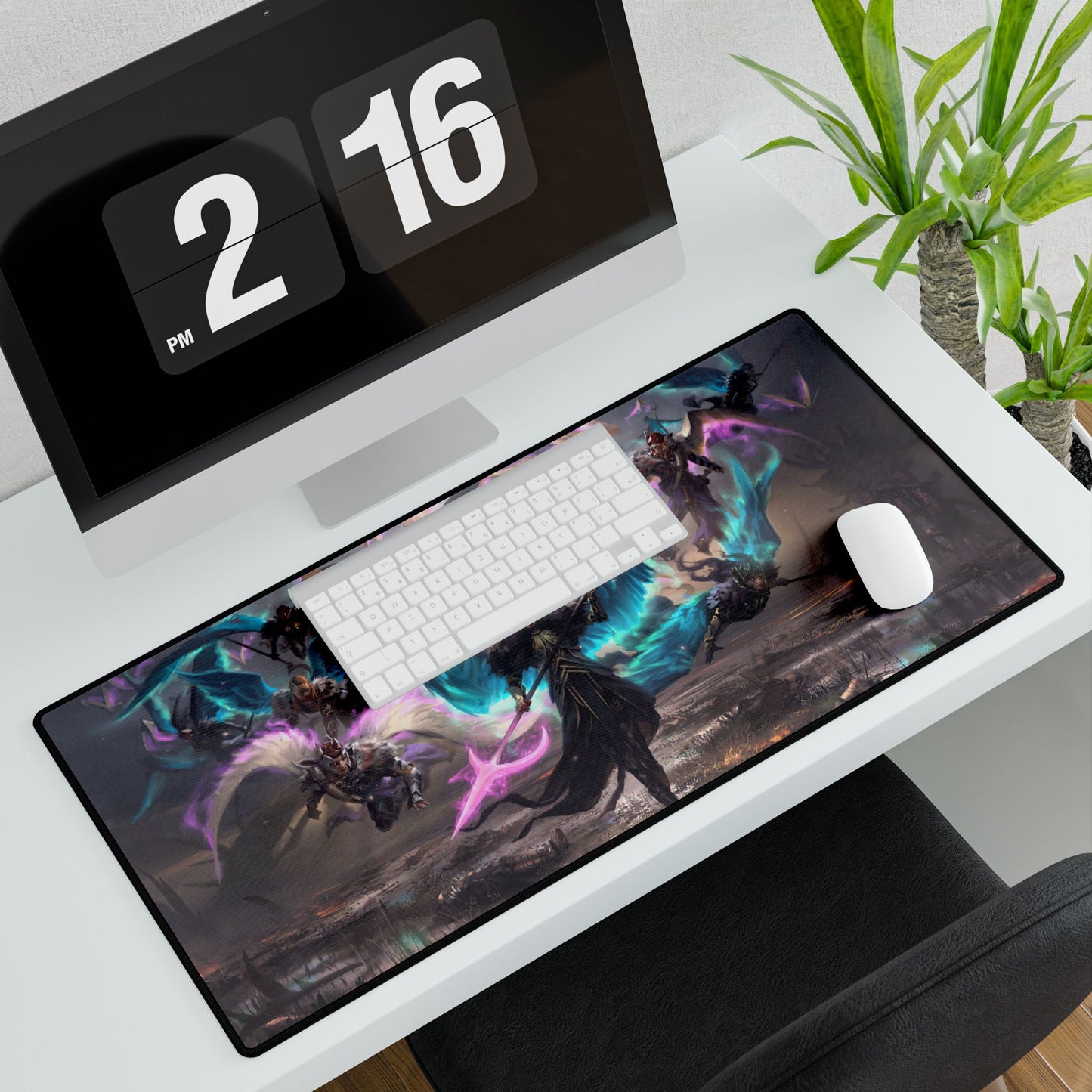 Gaming Desk Mat, Rampage of the Valkyries Playmat, Mouse Pad, MTG, TCG