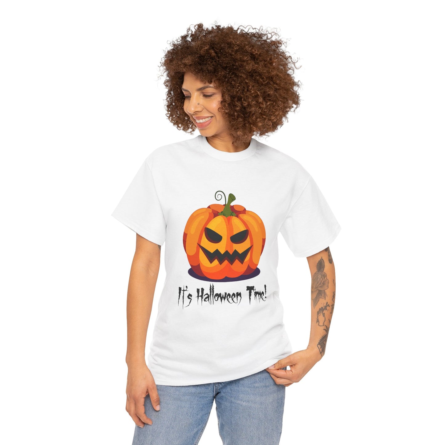 Halloween Pumpkin Tee, Unisex Shirt, Fall Apparel, Spooky Gift, Halloween Time