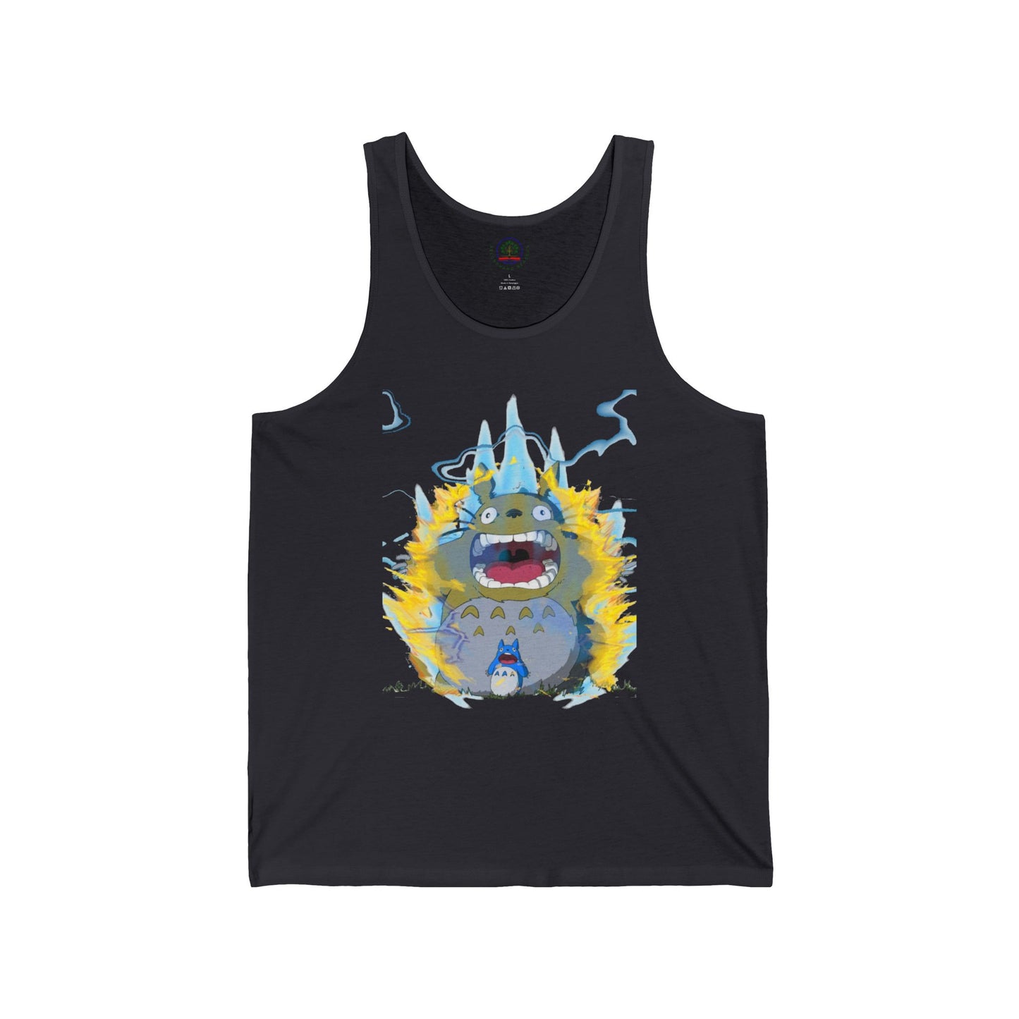 Anime Tank Top, Studio Ghibli Shirt, Totoro Super Saiyan Dragon Ball Unisex