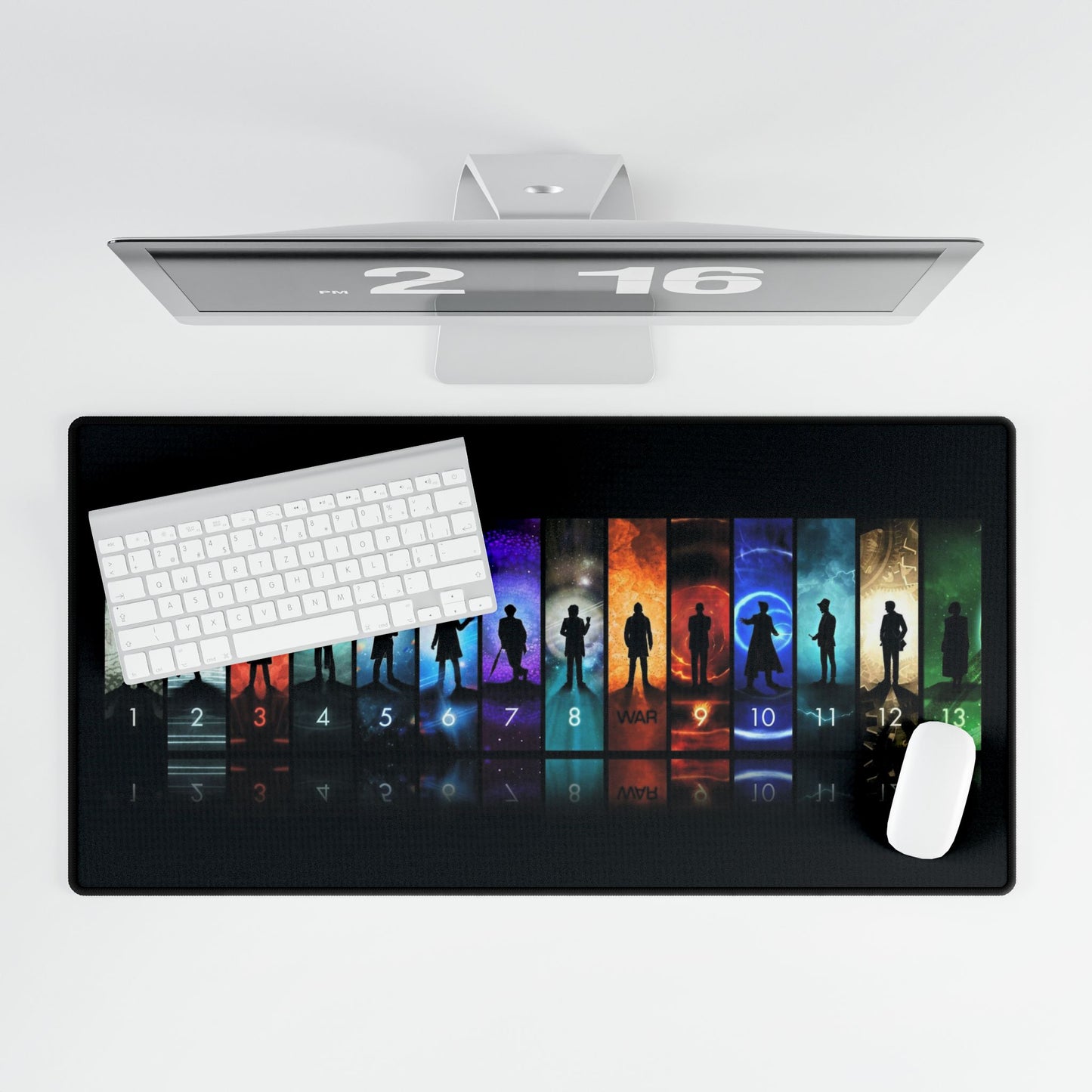 Doctor Who Playmat, Gaming Mat, Geek Gift, TCG MTG, Desk Mat All Doctors All